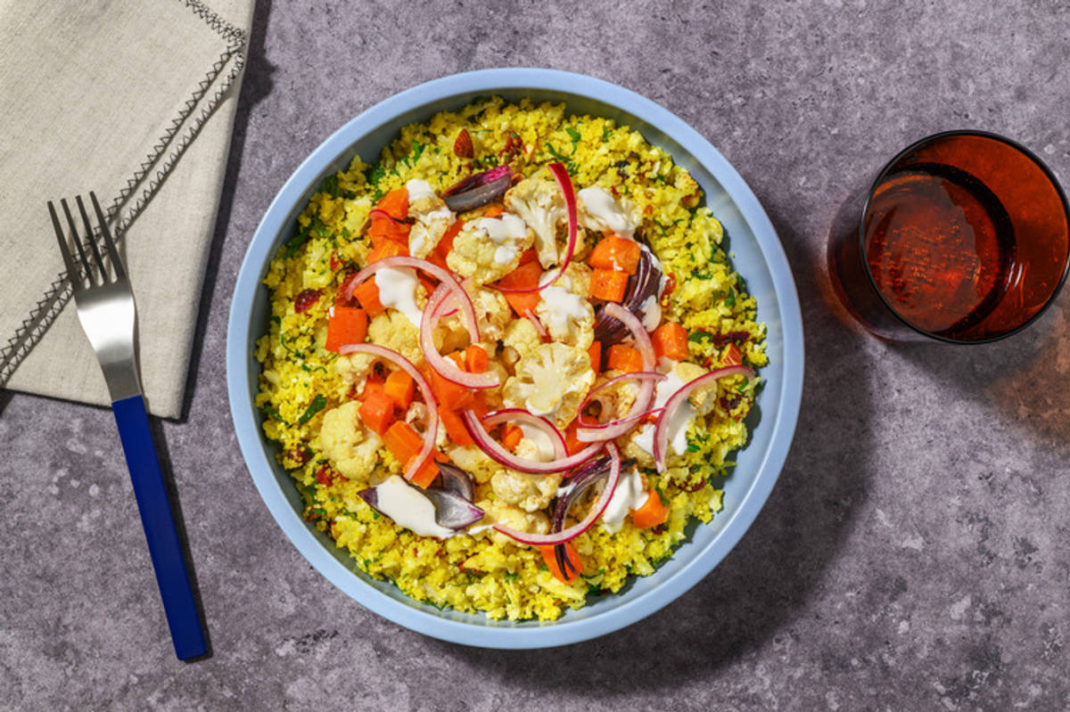 Taboulé de chou-fleur sucré salé