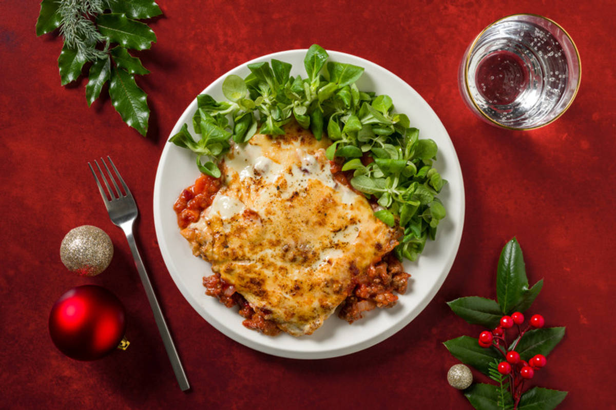 Cranberry and Pork Lasagne