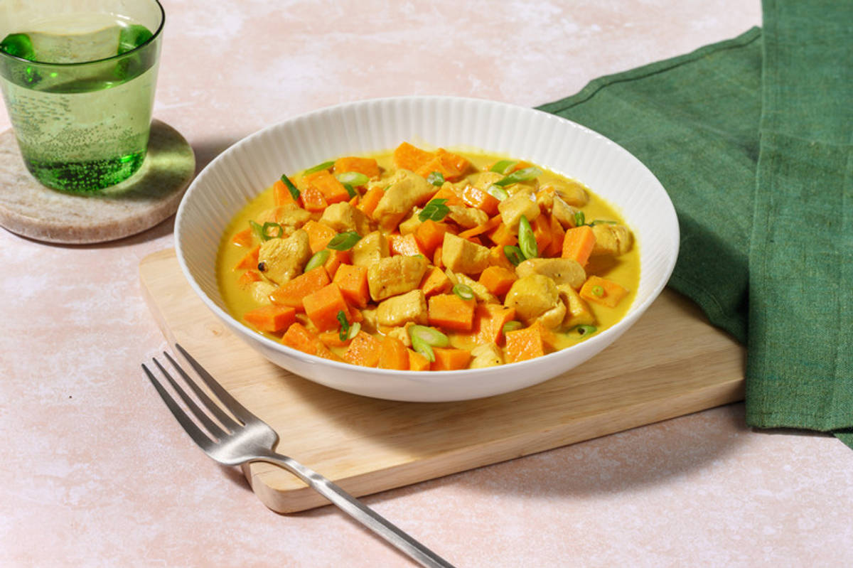 Retour en douceur : curry jaune de dinde