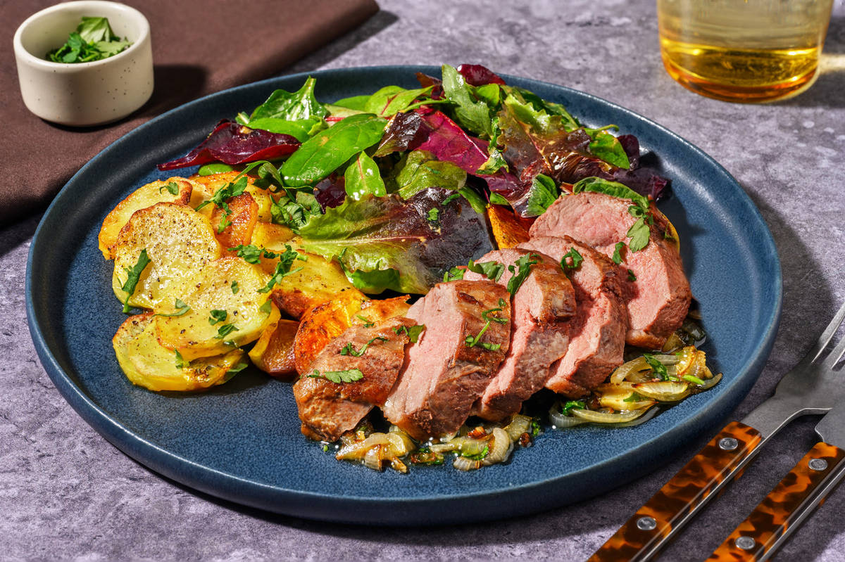 Filet de canard & pommes sarladaises