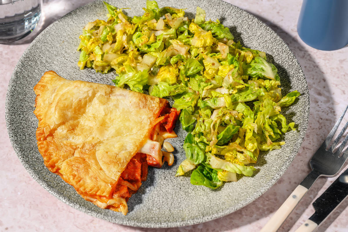 Chausson facile chorizo & duo de fromages