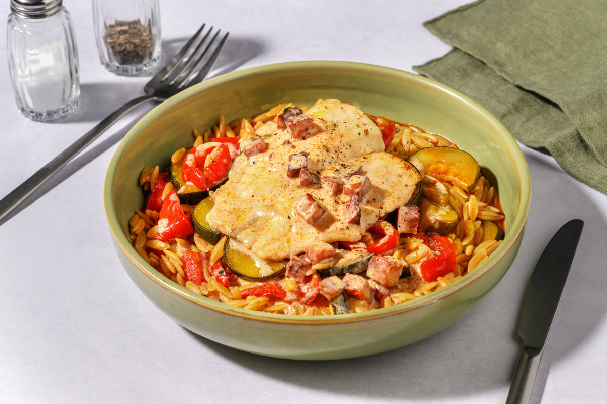 Lieu noir snacké & chorizo