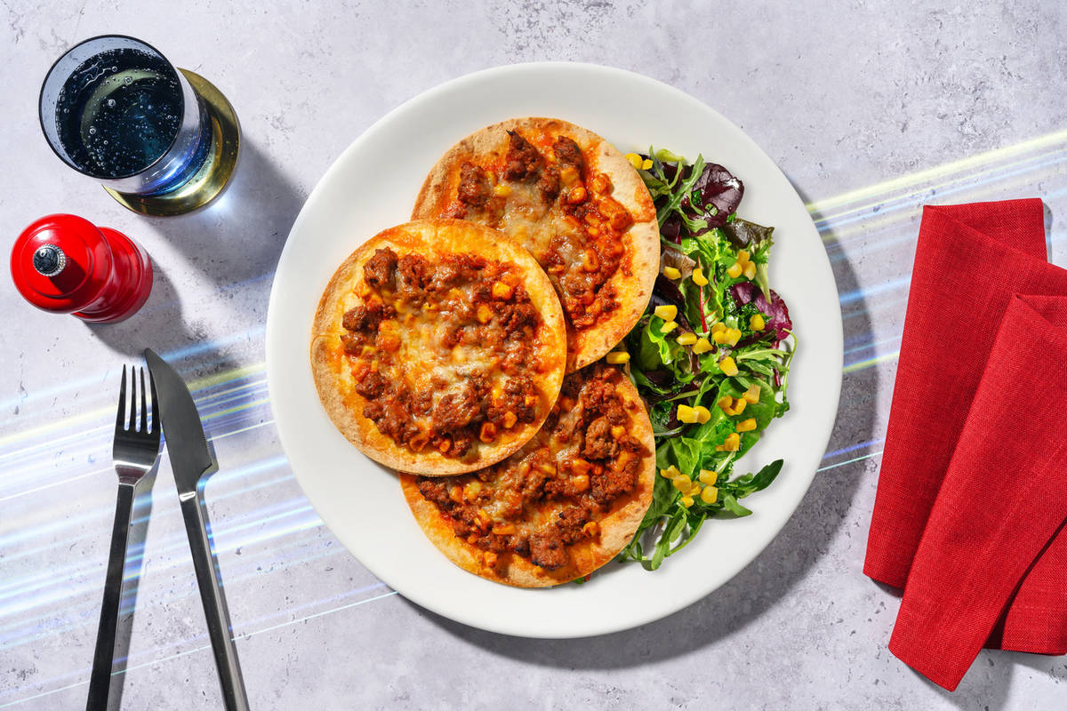 Tostadas bœuf & cheddar vitesse grand V