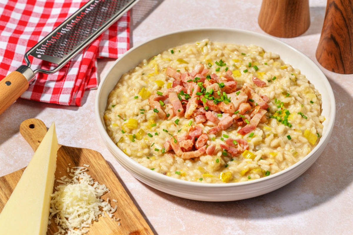 Risotto auvergnat au cantal AOP