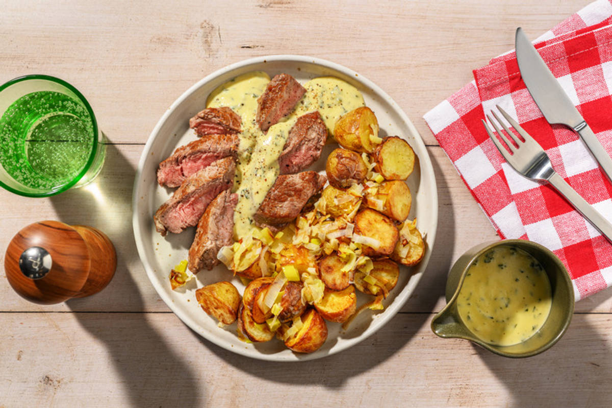 Bœuf grillé & sauce secrète comme au Béarn