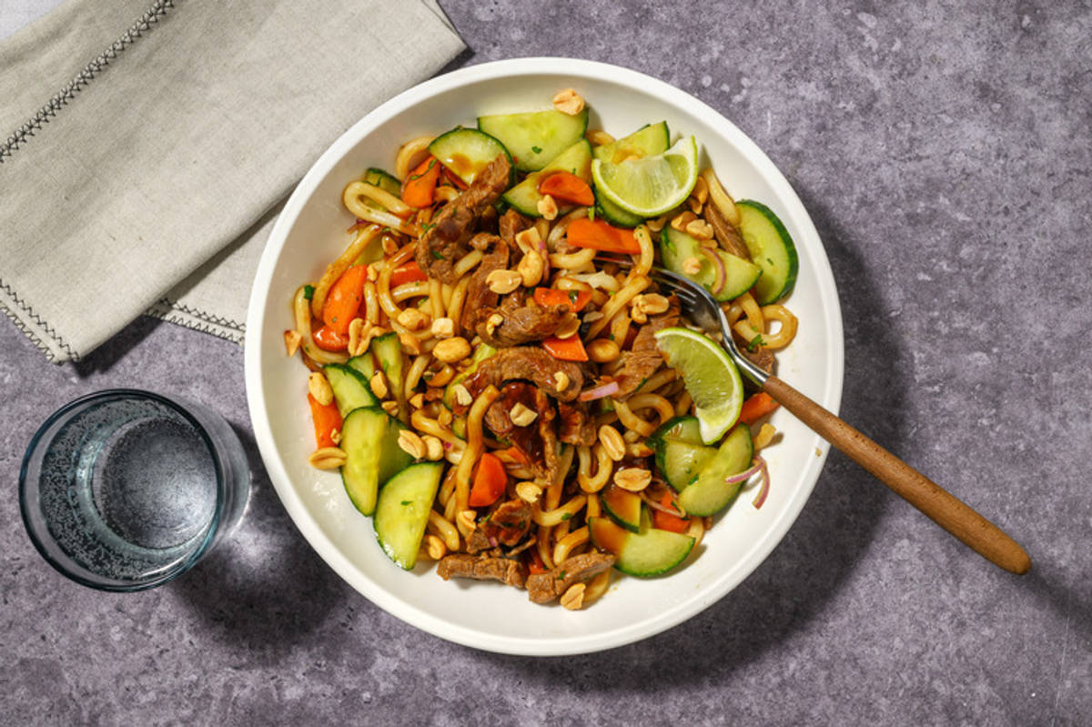 Le Végé : salade thaï aux émincés veggie