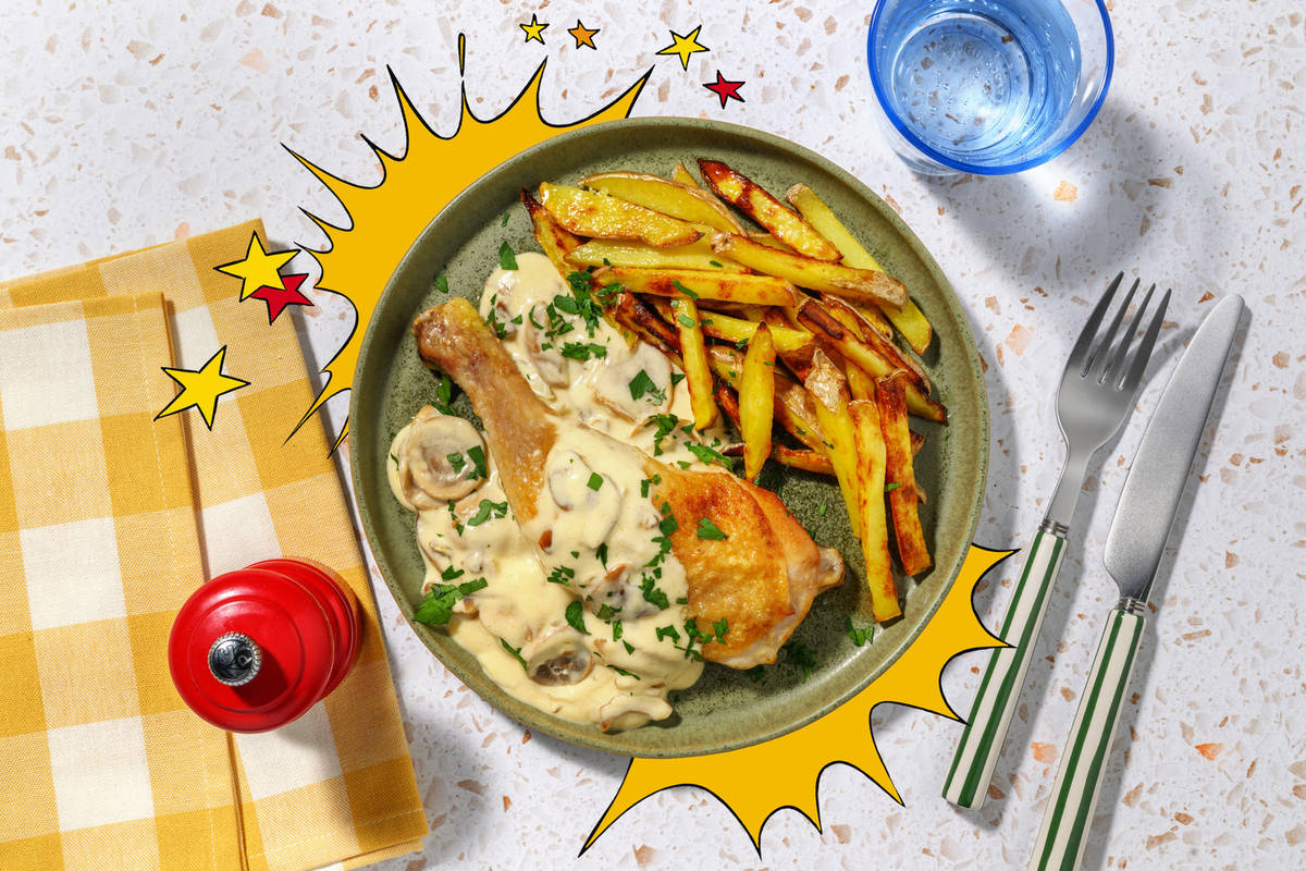 Le coup d'Adrénaline : poulet-frites