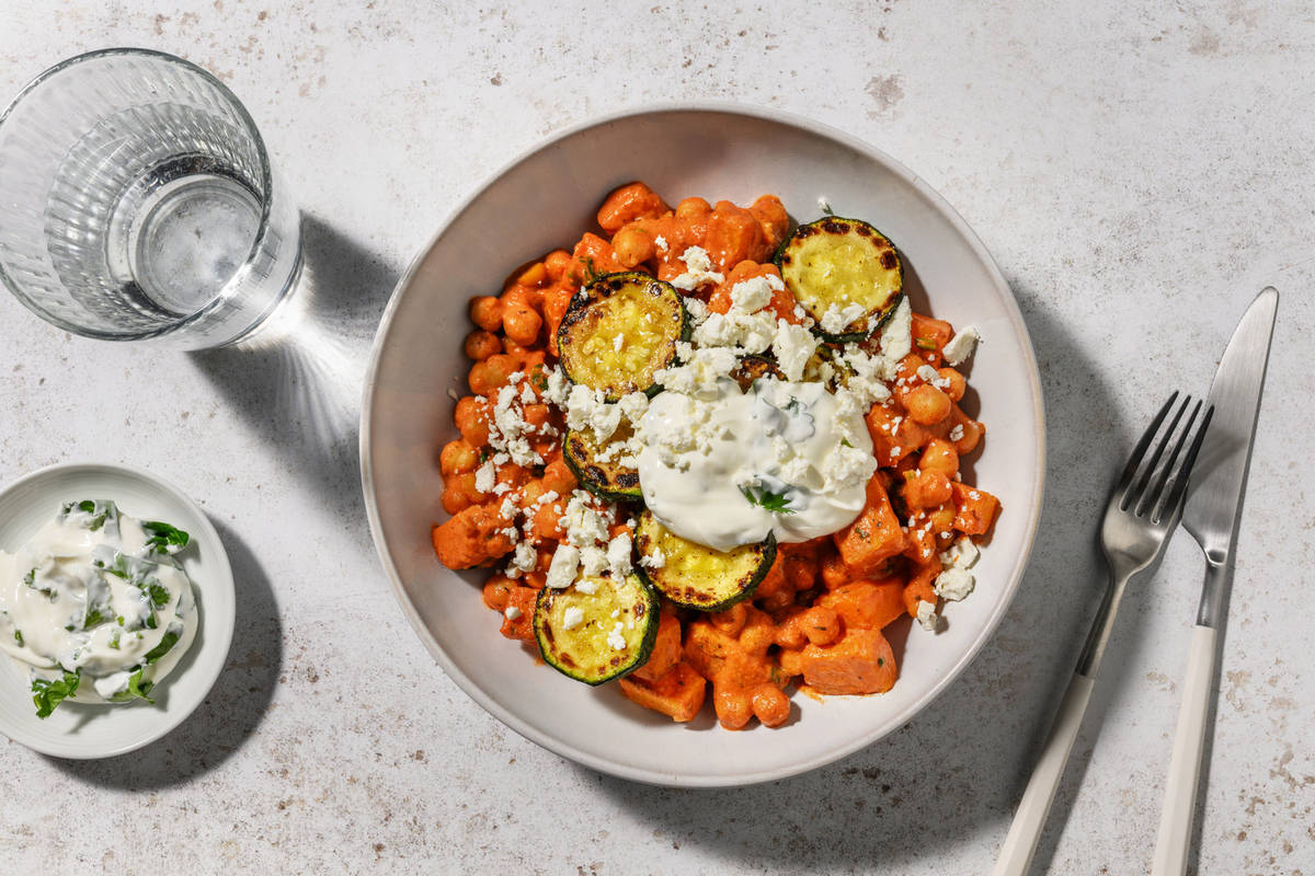 Smoky Tagine Inspired Butternut and Chickpeas