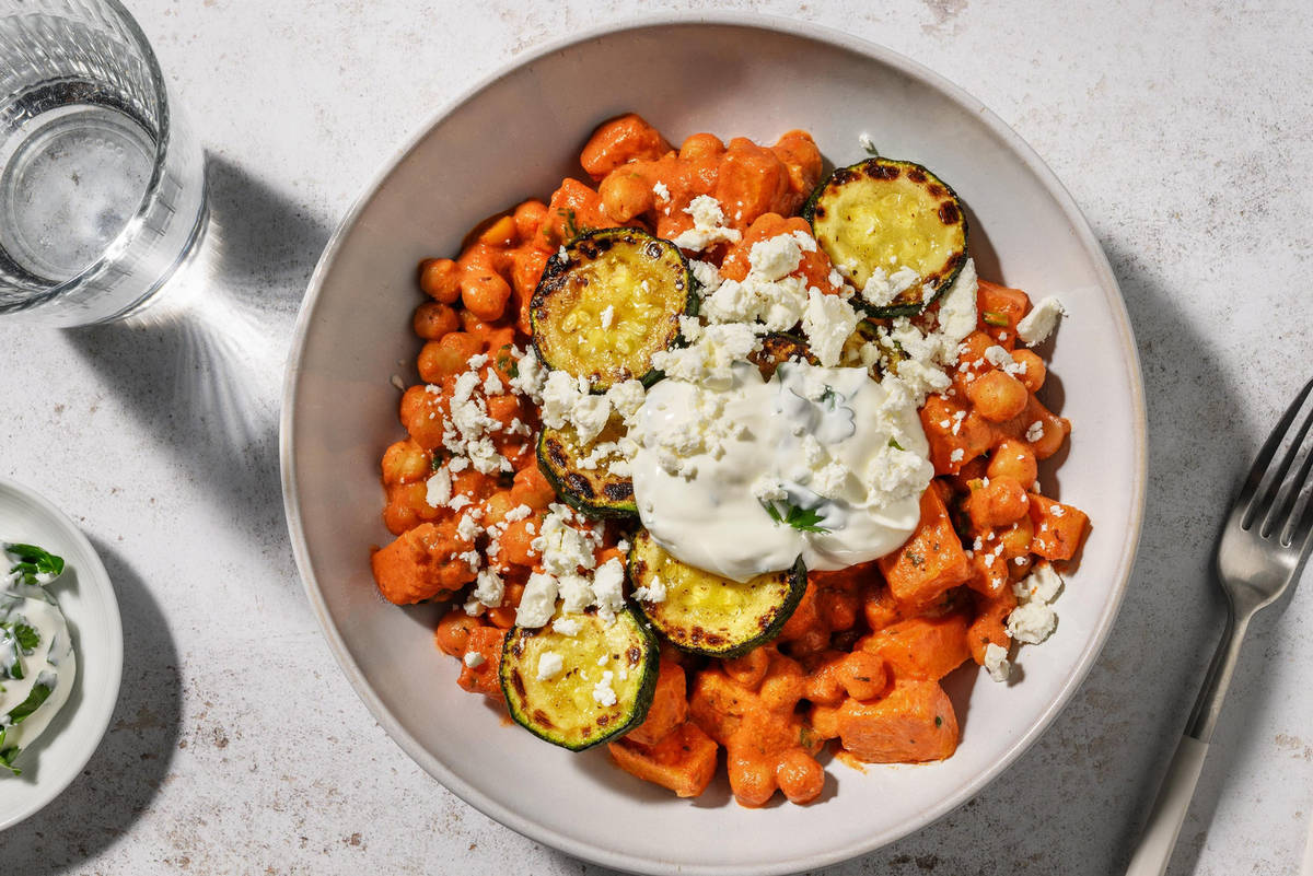 Smoky Tagine Inspired Butternut and Chickpeas