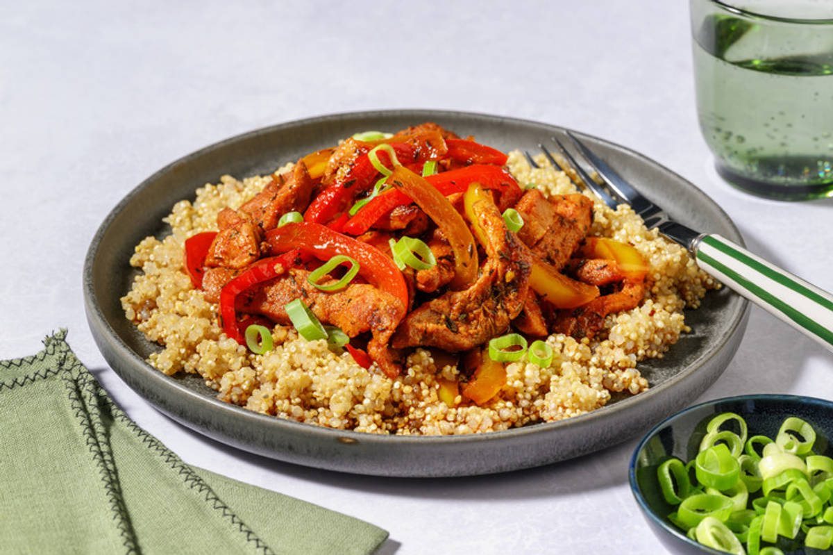 Extra de lomo saltado con verduras estilo peruano