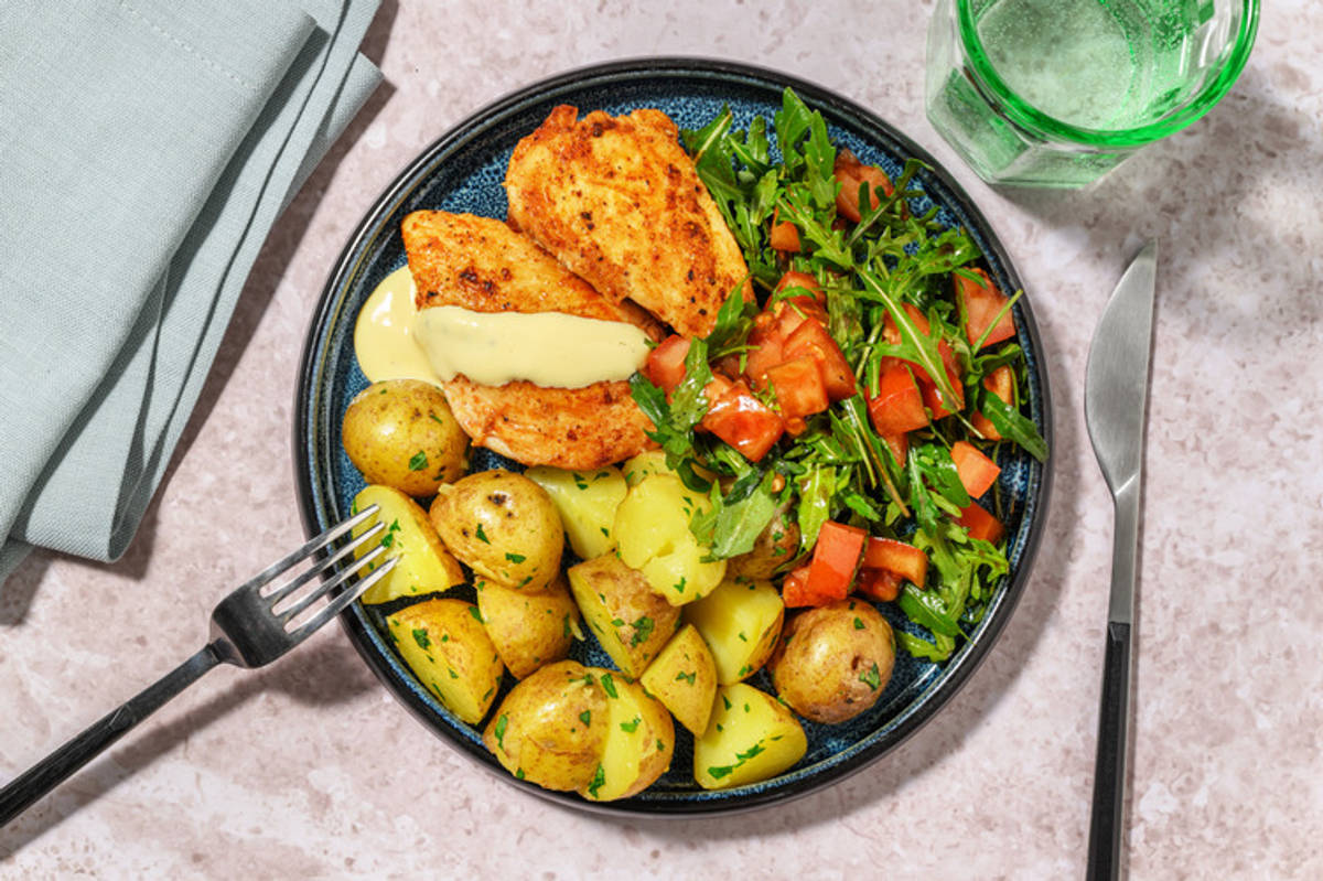 Salmon in Hollandaise Sauce