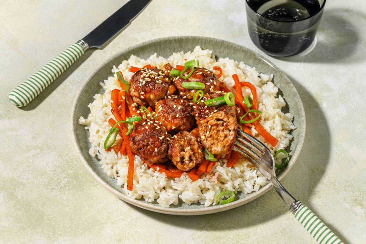 Rou wan: albóndigas chinas en salsa