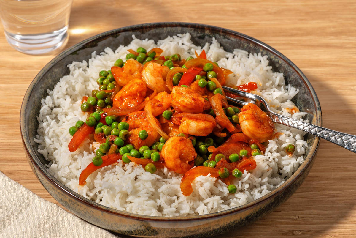 Gambas Pil Pil Inspired Double Prawns