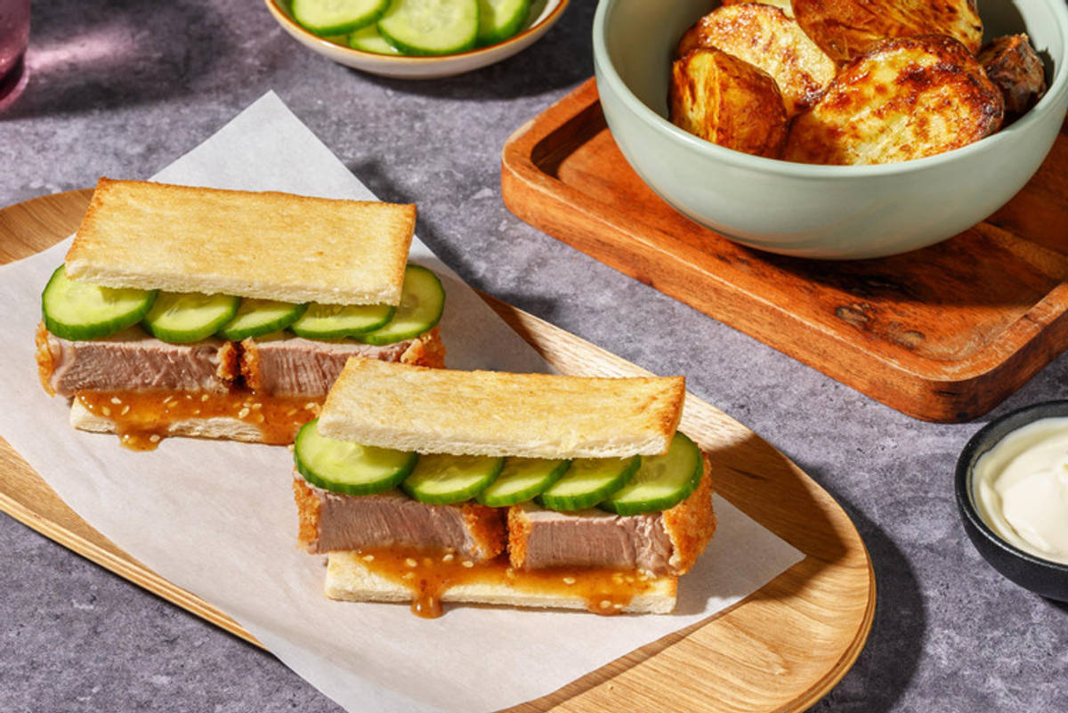 Katzu sando - sandwich di maiale impanato alla giapponese