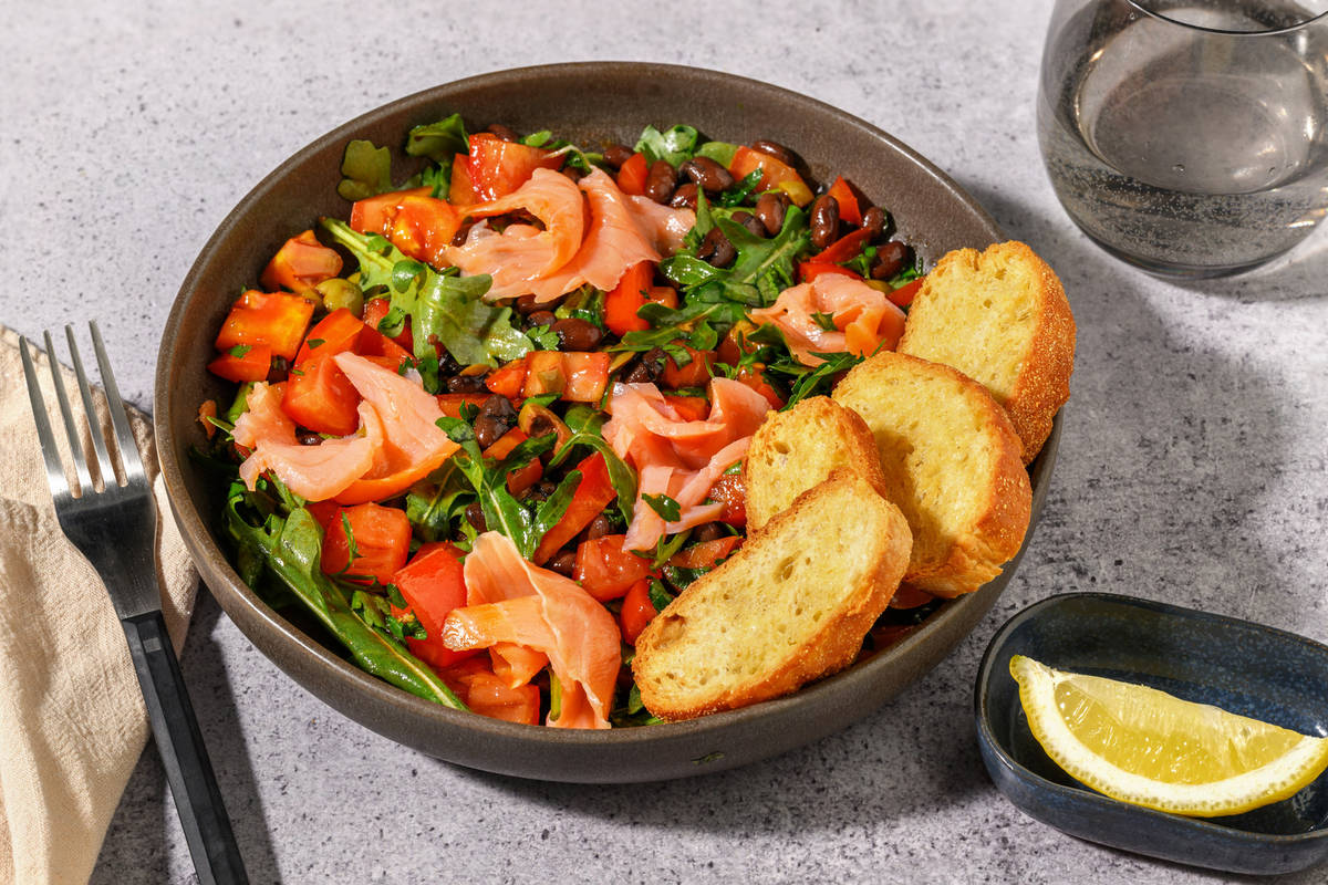 Smoked Salmon Salad