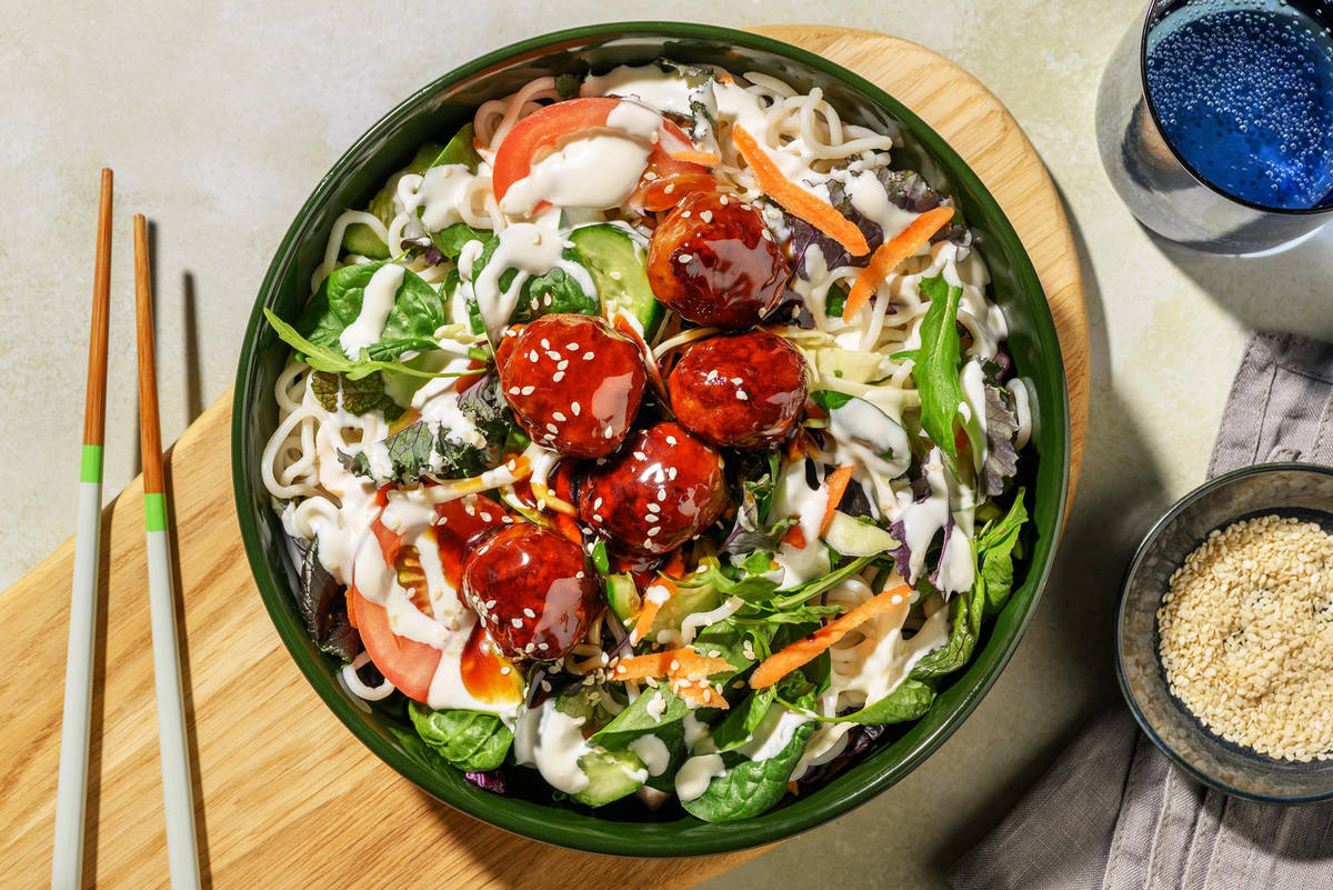 Pork Meatballs in Sweet Soy Sauce