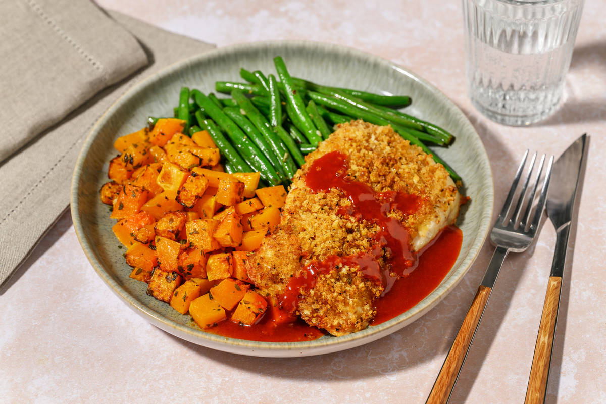 Peri Peri Crumbed Chicken and Hot Honey