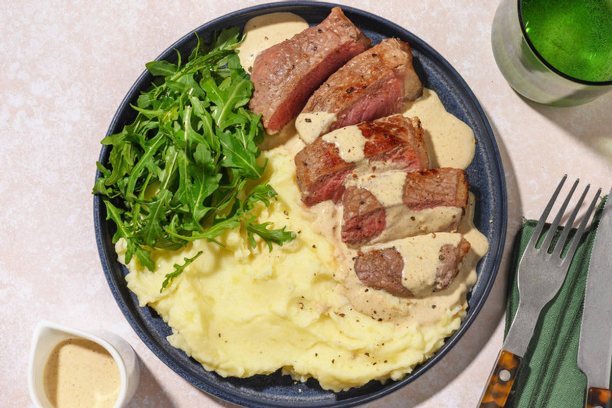 Scamone in salsa di panna e senape stile South Carolina