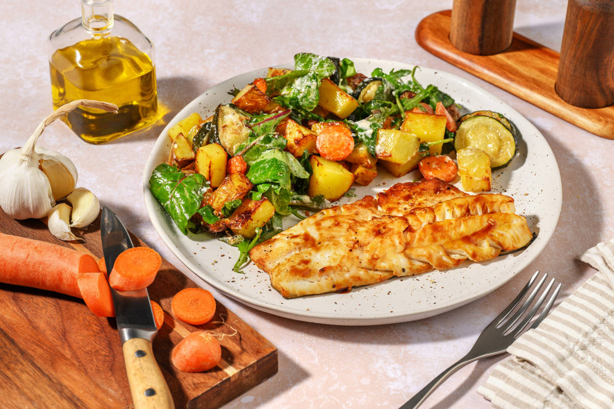 Soy and Ginger Baked Basa