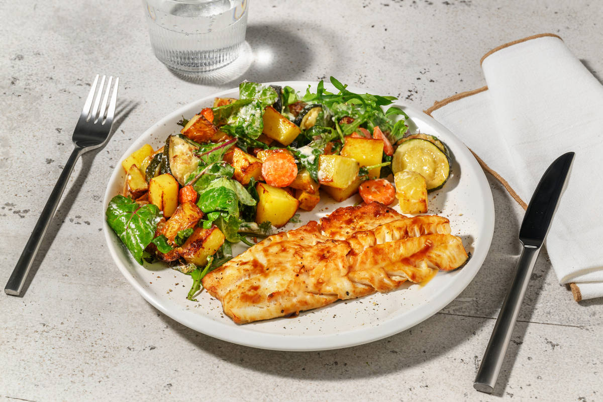 Soy and Ginger Baked Basa