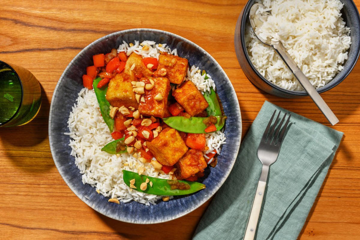 Indo Chinese Style Chilli Tofu