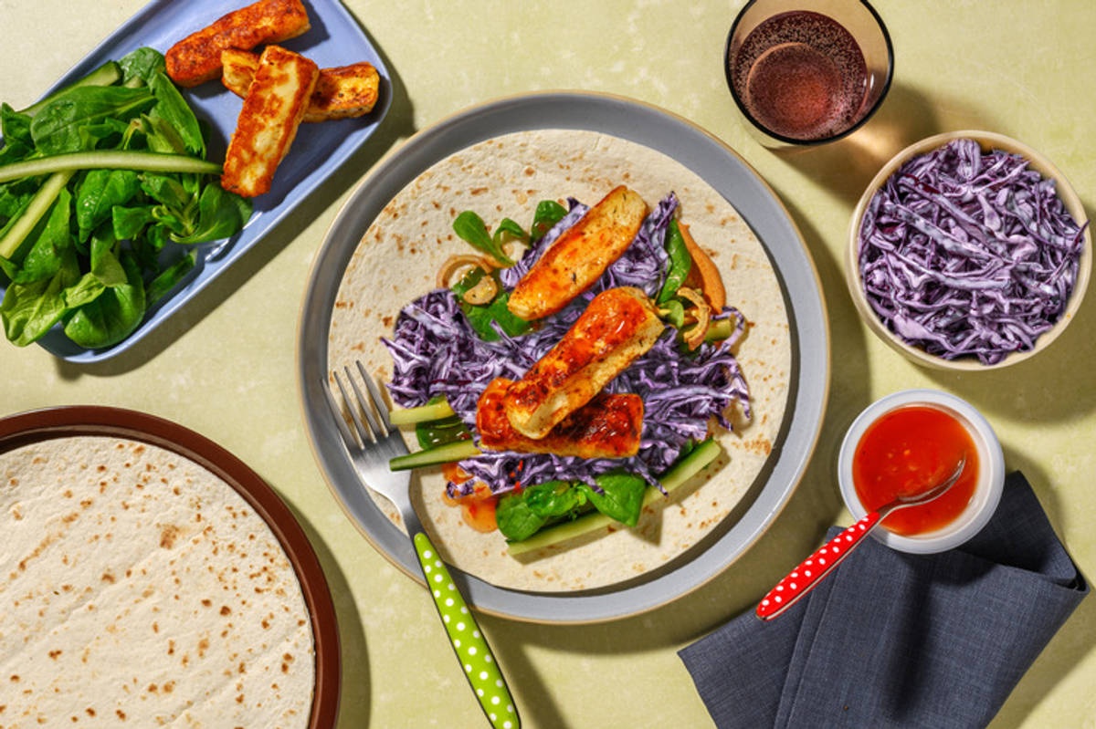 Cajun Spiced Golden Cheese Wraps with Bacon