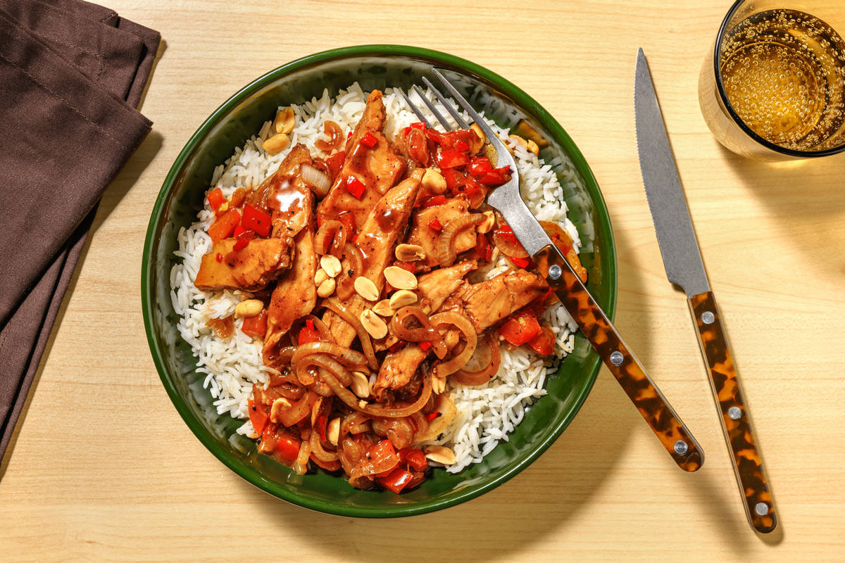 Le Végé : émincés veggie façon Kung Pao