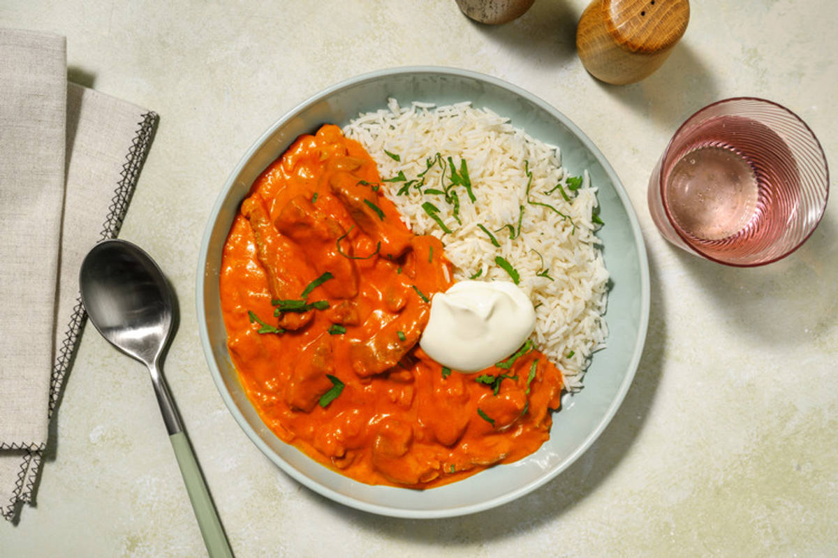 Le Végé : tikka masala aux émincés veggie