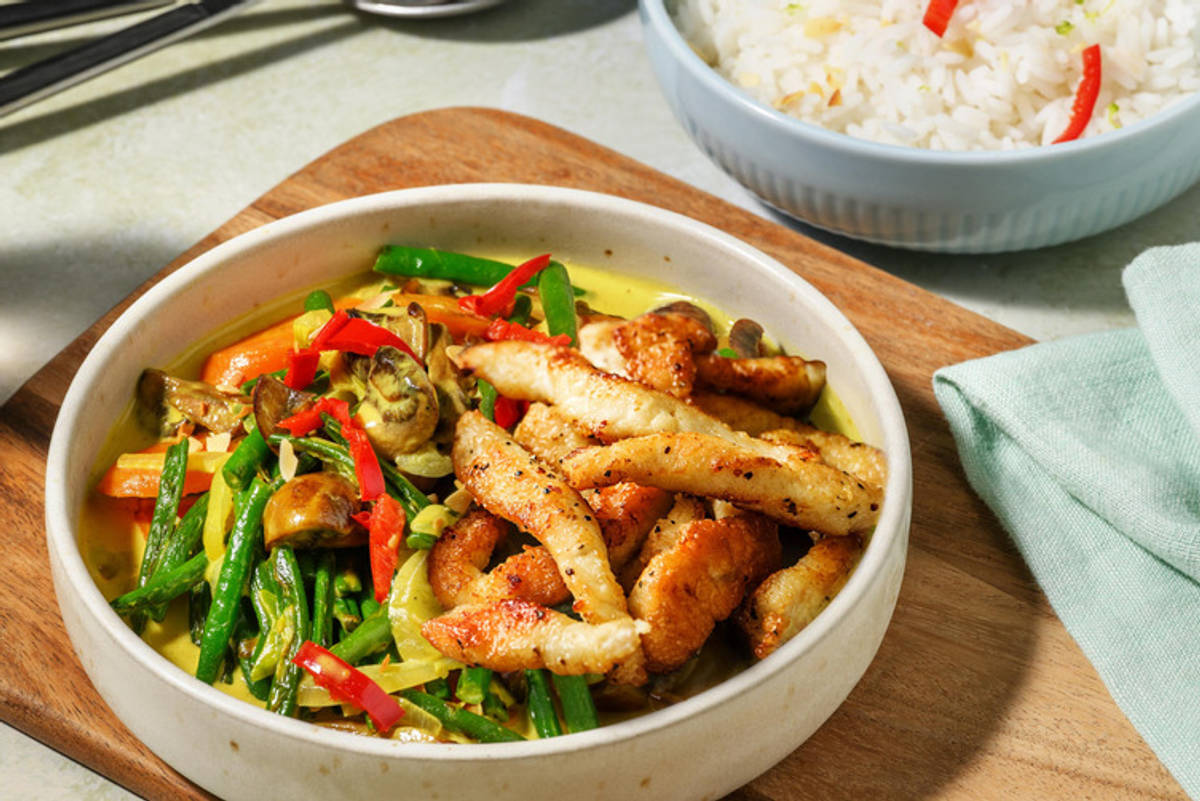 Indisches Korma Curry mit extra bio-Hähnchen