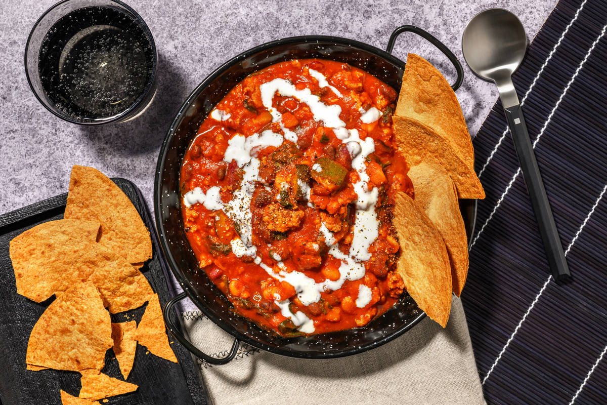 Tex-Mex Style Beef and Bean Chilli