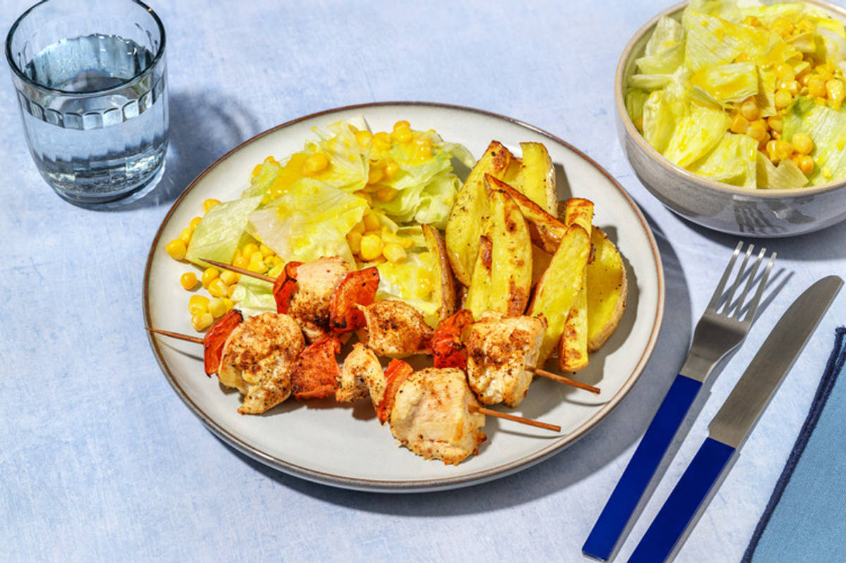 Mexican-style Prawn Skewers