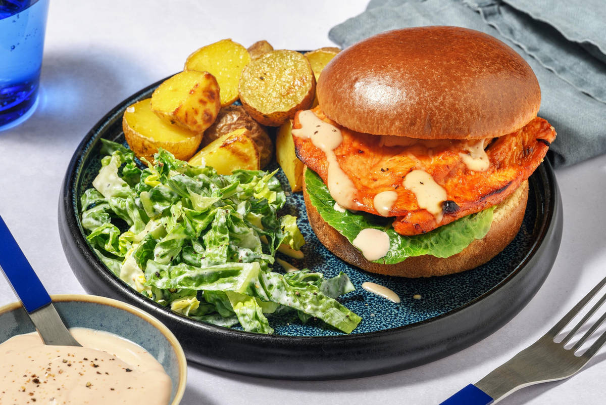 Buffalo Chicken Burger