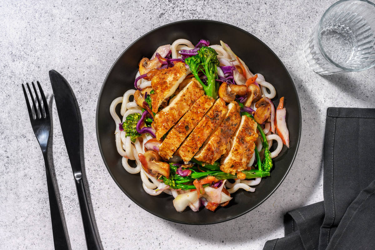 Ultimate Chicken Yaki Style Udon