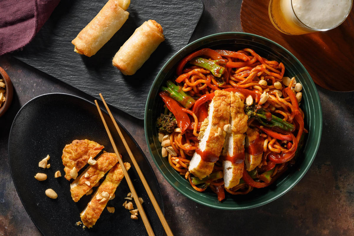Ultimate Kung Pao Style Chicken Noodles