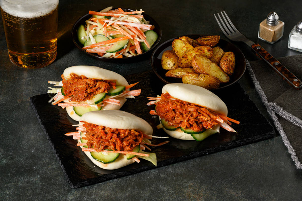 Gochujang Pulled Pork Bao