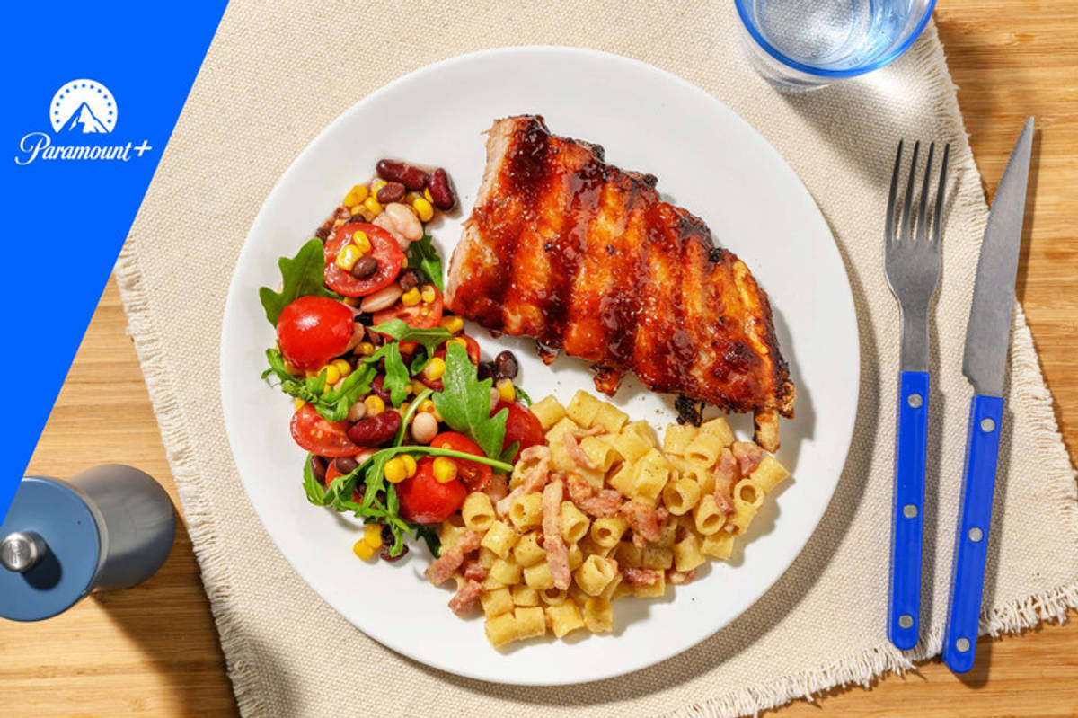 BBQ Glazed Pork Rib Rack