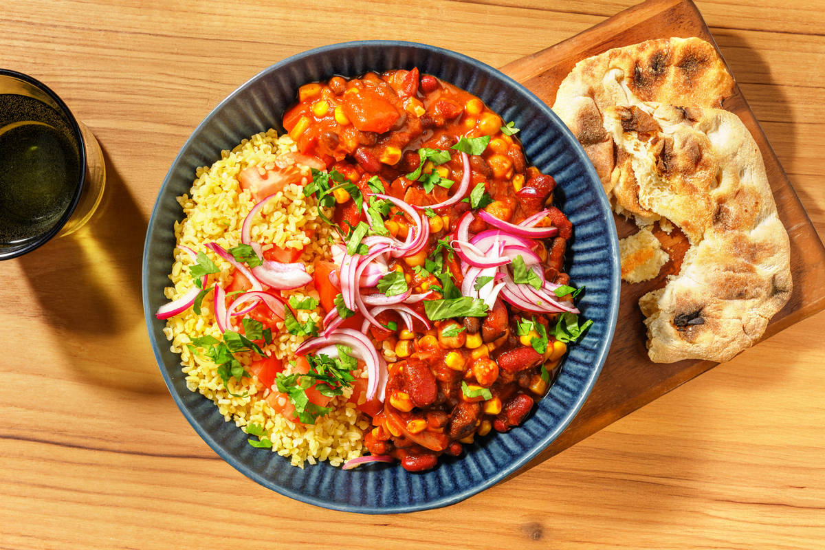 Nigerian Adalu Inspired Beans