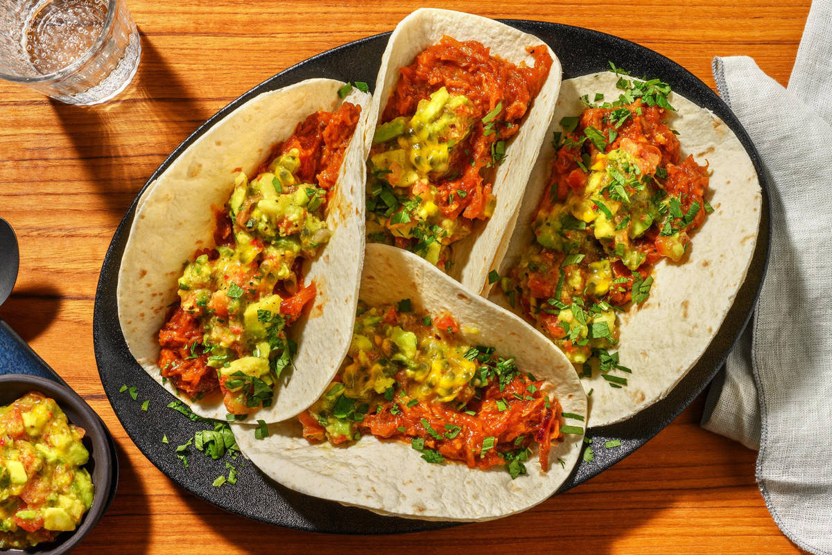 Carnitas Tacos mit Pulled Pork