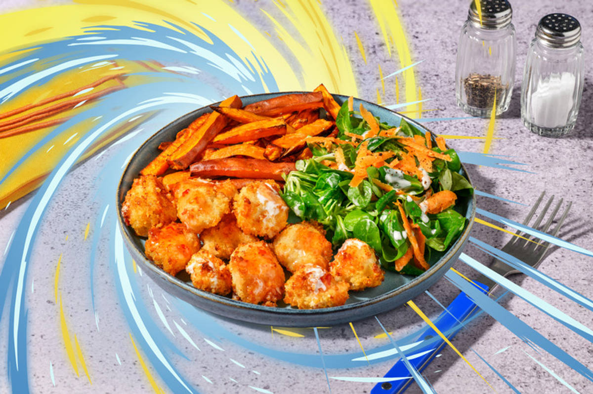 Nurturing Sweet Chilli Chicken Inspired by Mega Kangaskhan