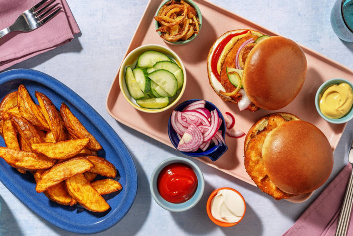 BYO Schnitzel-Burger!