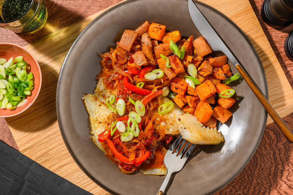 Jamaican Style Escovitch Sea Bass