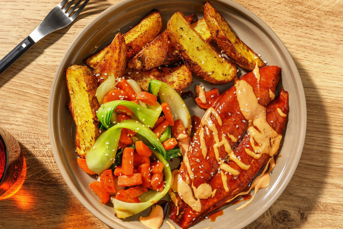 Teriyaki Glazed Salmon