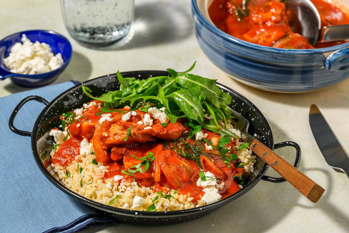 Greek Style Chicken Thighs