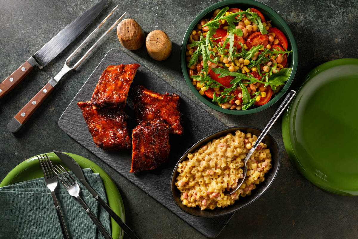 Texas BBQ Inspired Glazed Pork Rib Rack
