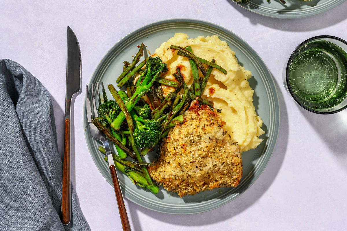 Herby Breaded Chicken Breast