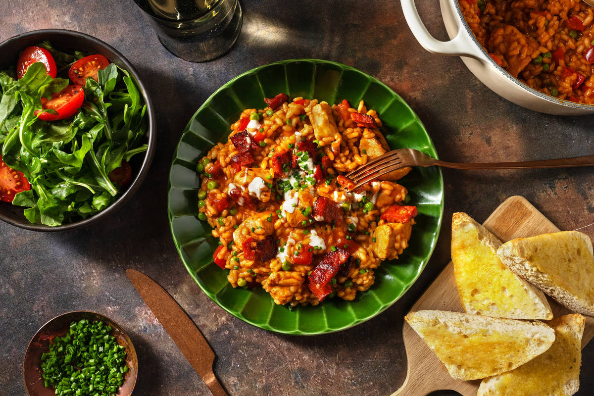 Ultimate Chicken and Chorizo Paella
