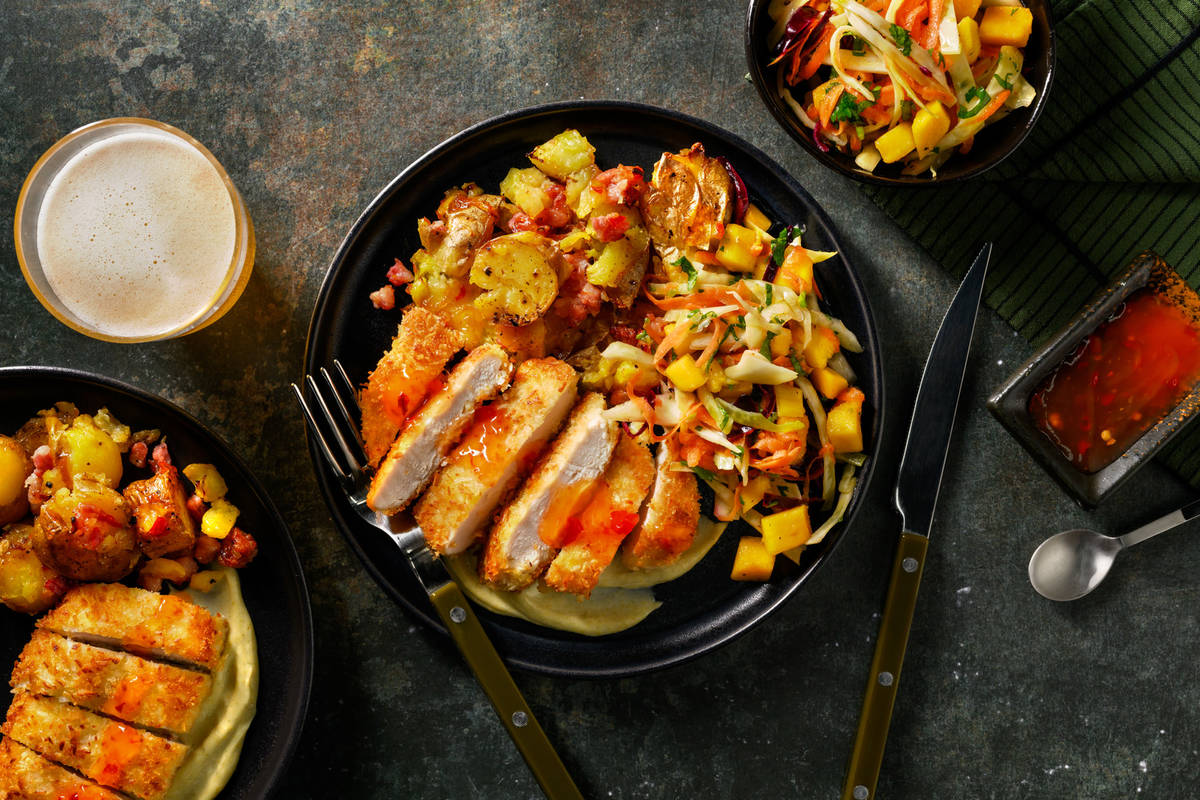 Thai Style Coconut Fried Chicken and Green Curry Mayo
