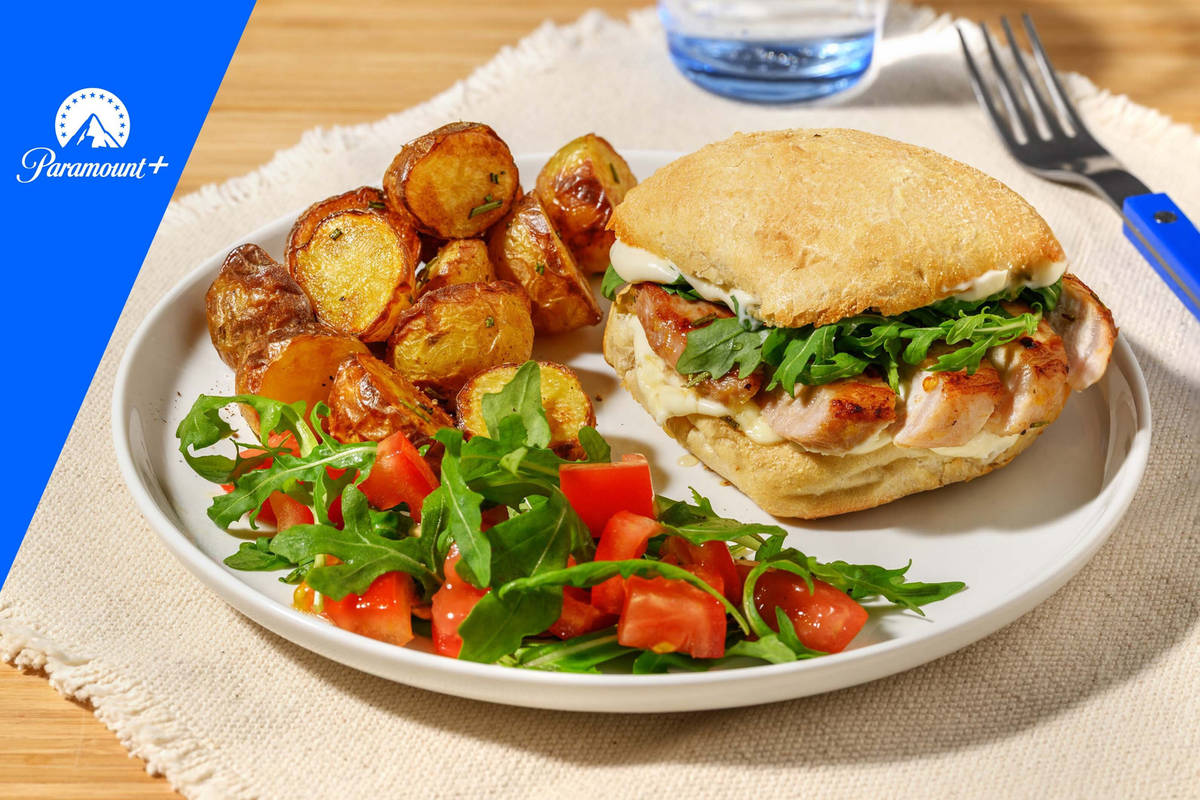 Cuban Sandwich Style Inspired Pork Ciabatta Rolls