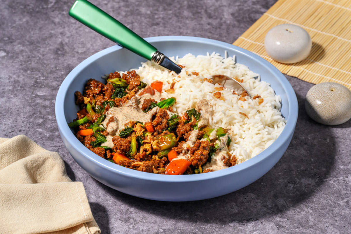 Teriyaki & Ginger Beef Stir-Fry