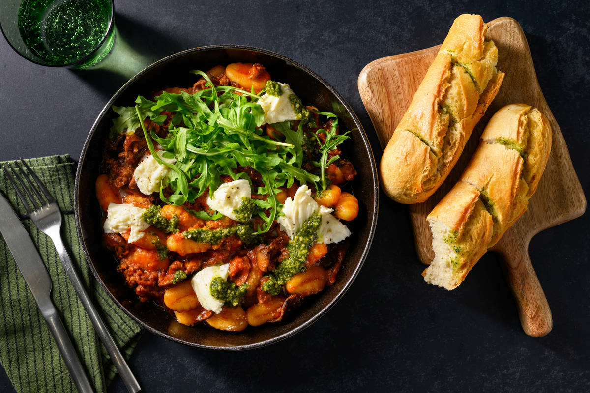 Speedy Sausage Ragu and Gnocchi